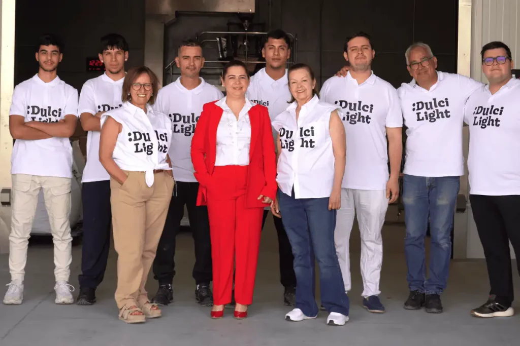Equipo humano de Dulcilight, proveedor de edulcorantes y polioles.