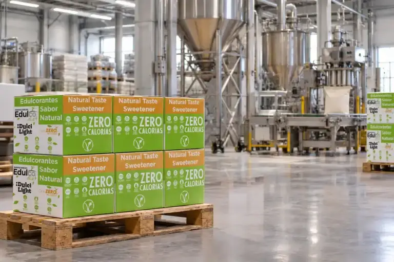 Caixa de 25 kg d'edulcorant industrial Edulcodiet