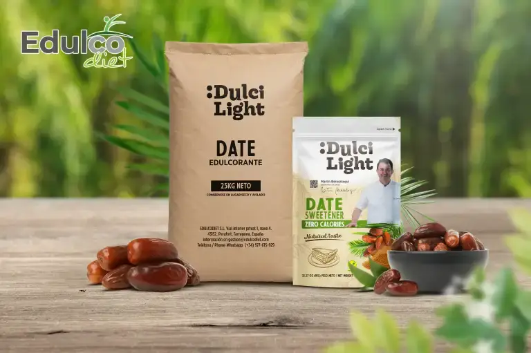 Edulcorante industrial de eritritol y dátil Edulcodiet
