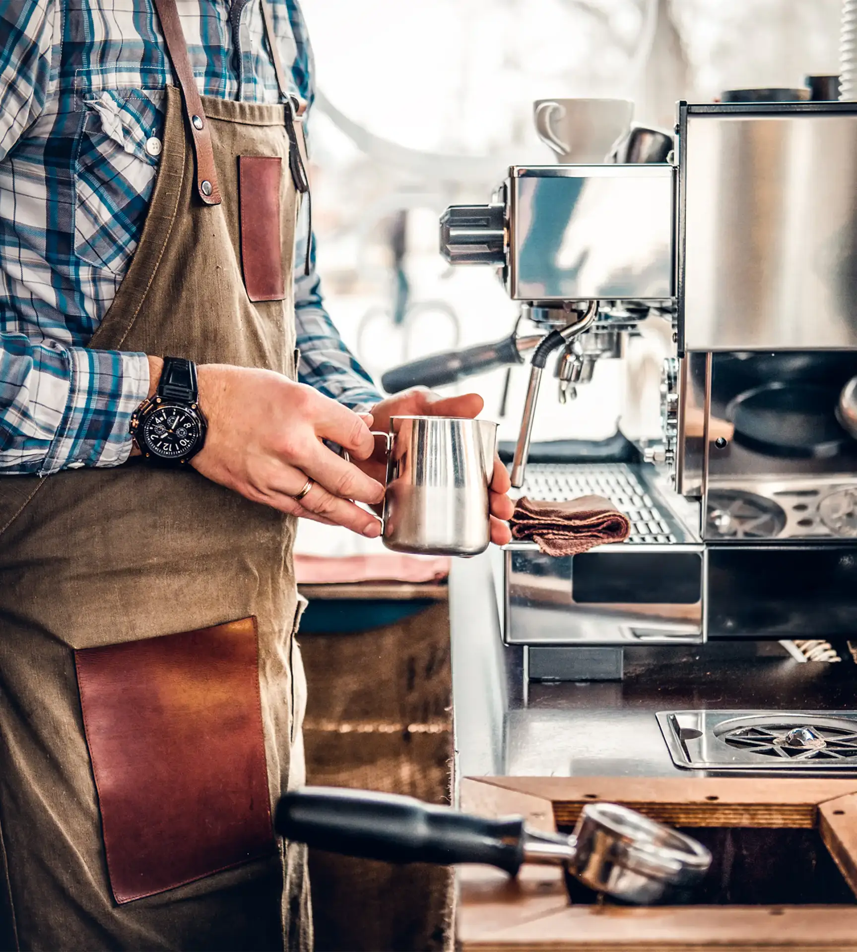 Edulcorant per a cafeteries, servei de cafè
