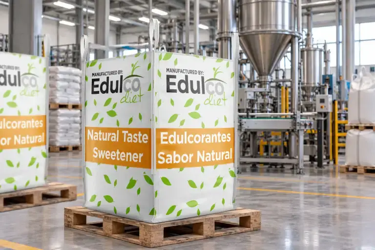Big bag de 500 kg d'edulcorant a granel per a indústria